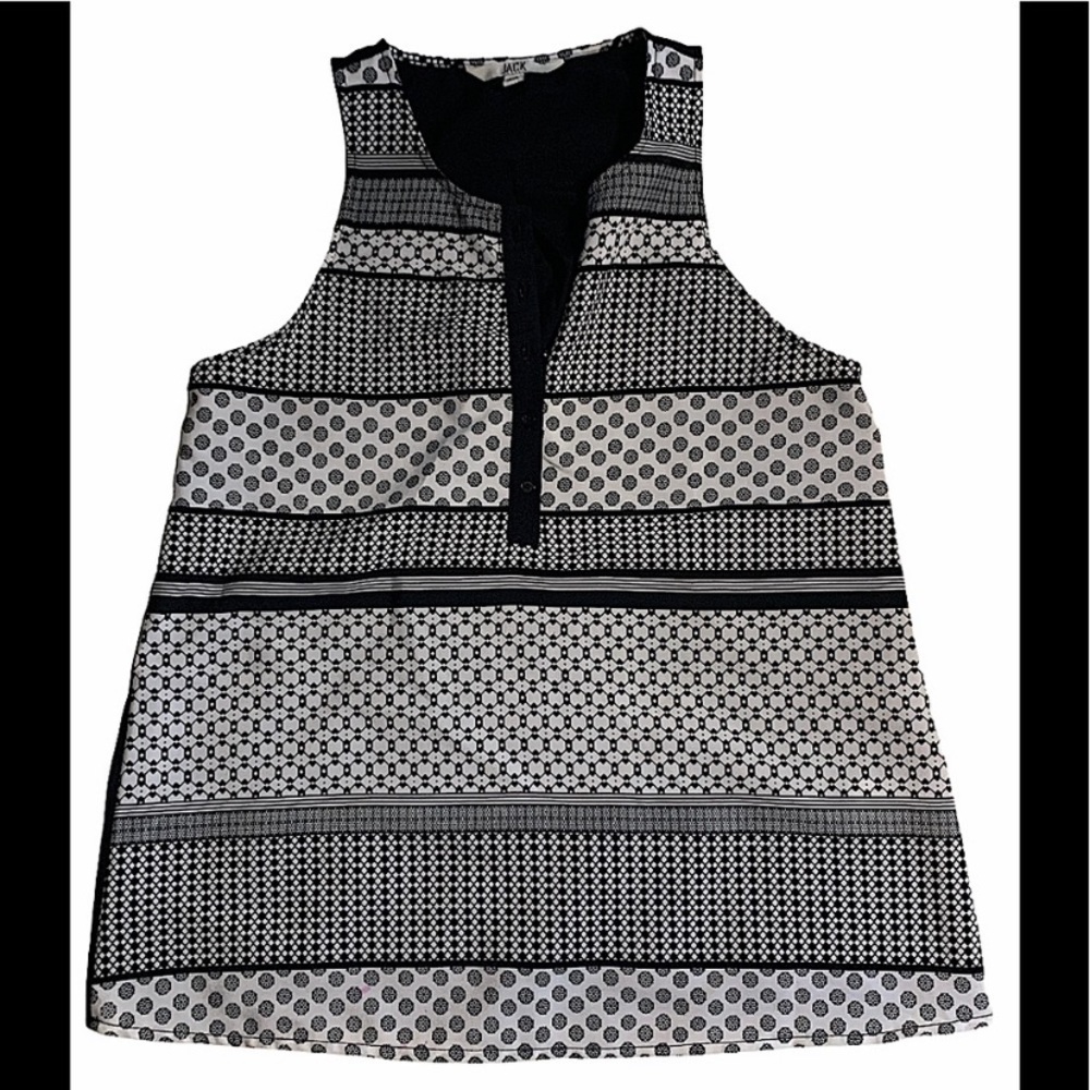 Jack Polyester print tanktop blouse
